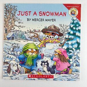 2/$6 Just a Snowman book by Mercer Mayer (Paperback)